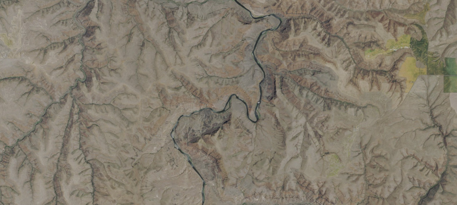 Map of Horse Lower Island