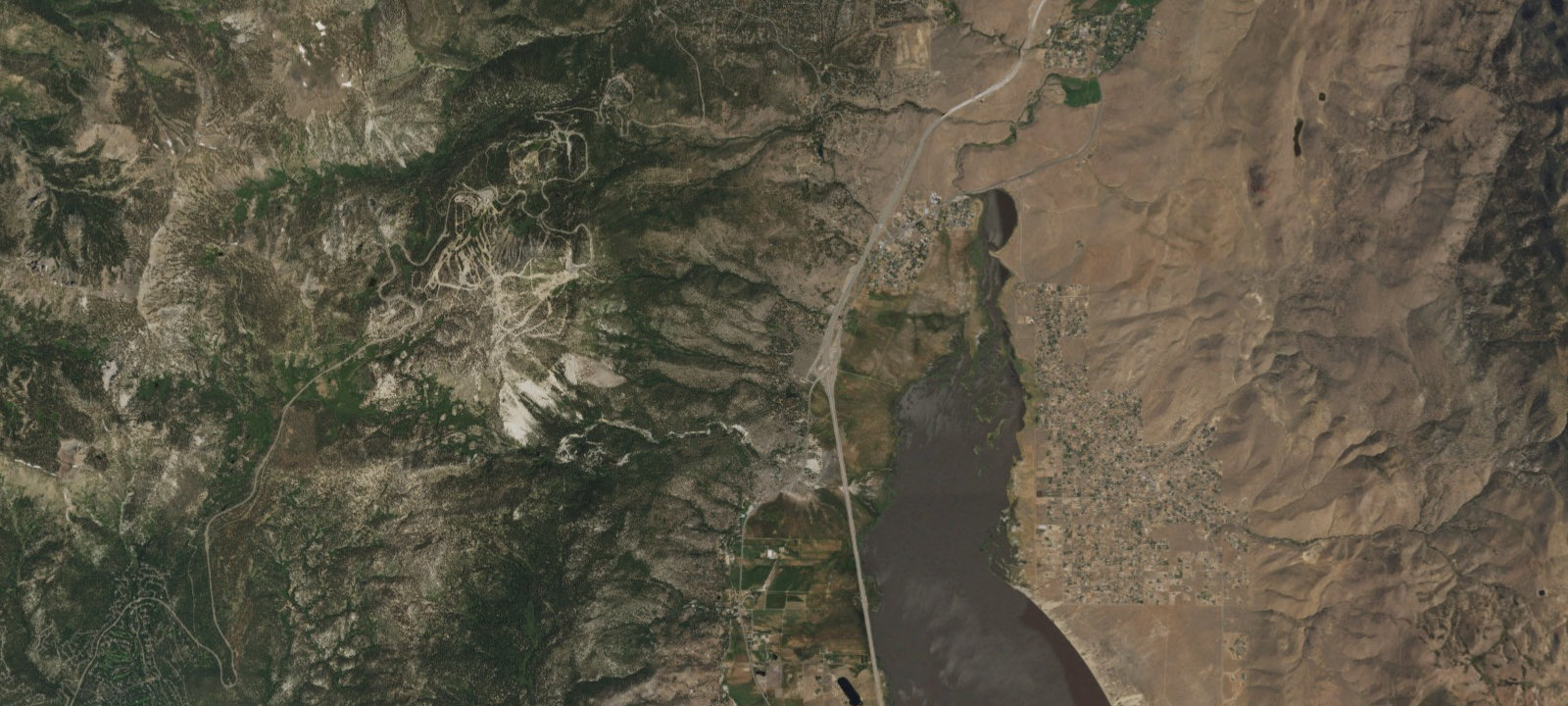 Map of Davis Creek Campground