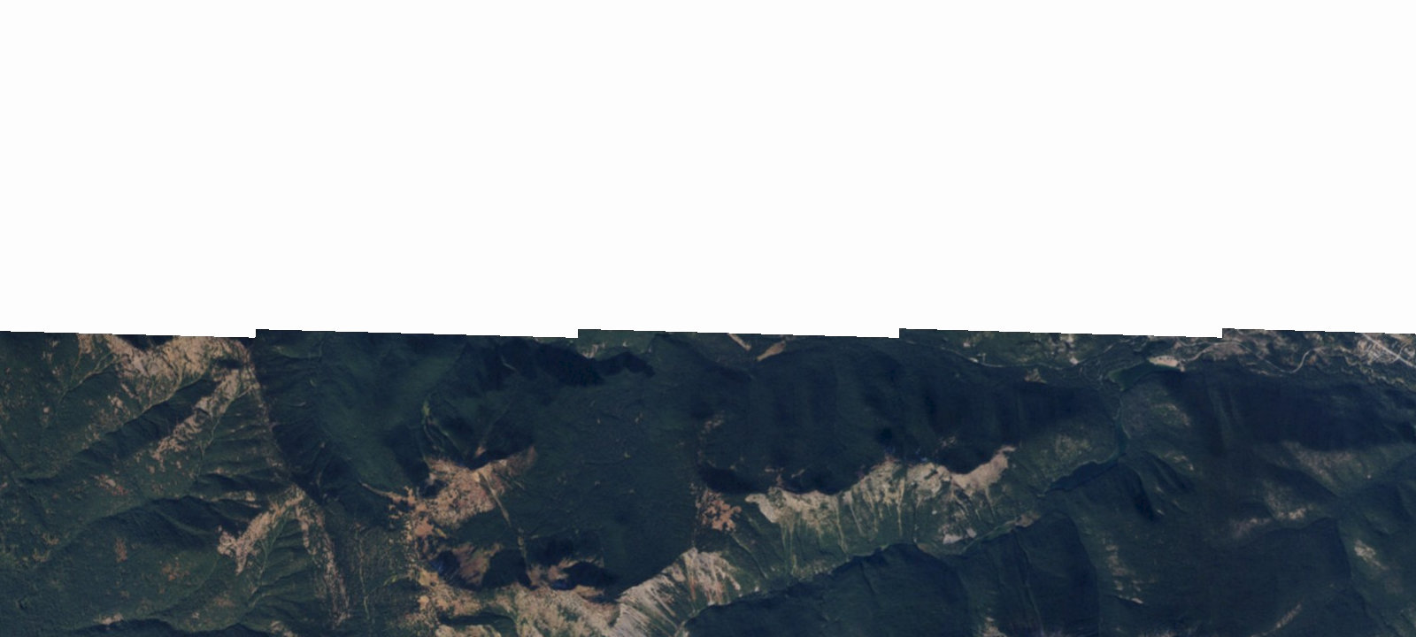 Map of Gibsons Pass Ski Area RV Area