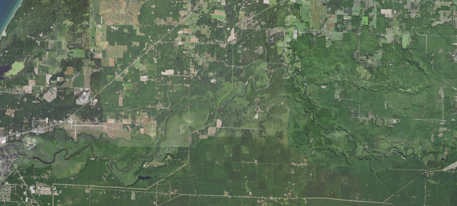 Map of Matson's Big Manistee River Campground
