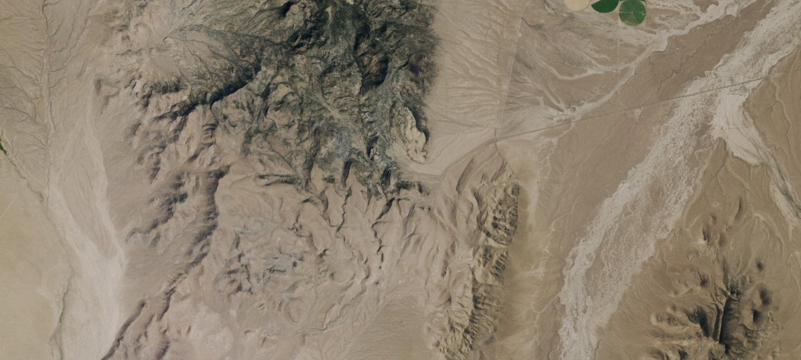 Map of Hickison Petroglyph Recreation Area