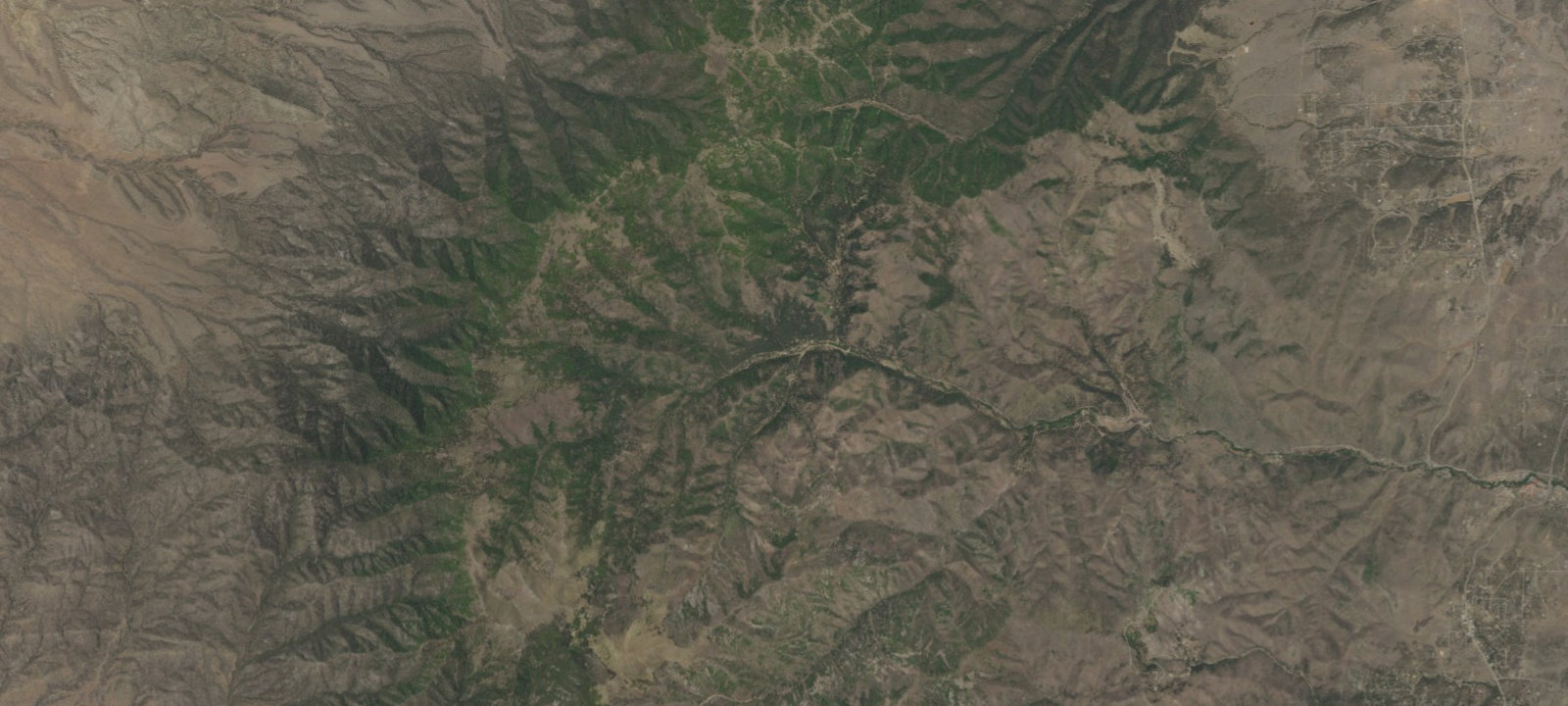Map of Upper Bonito Dispersed Recreation Area