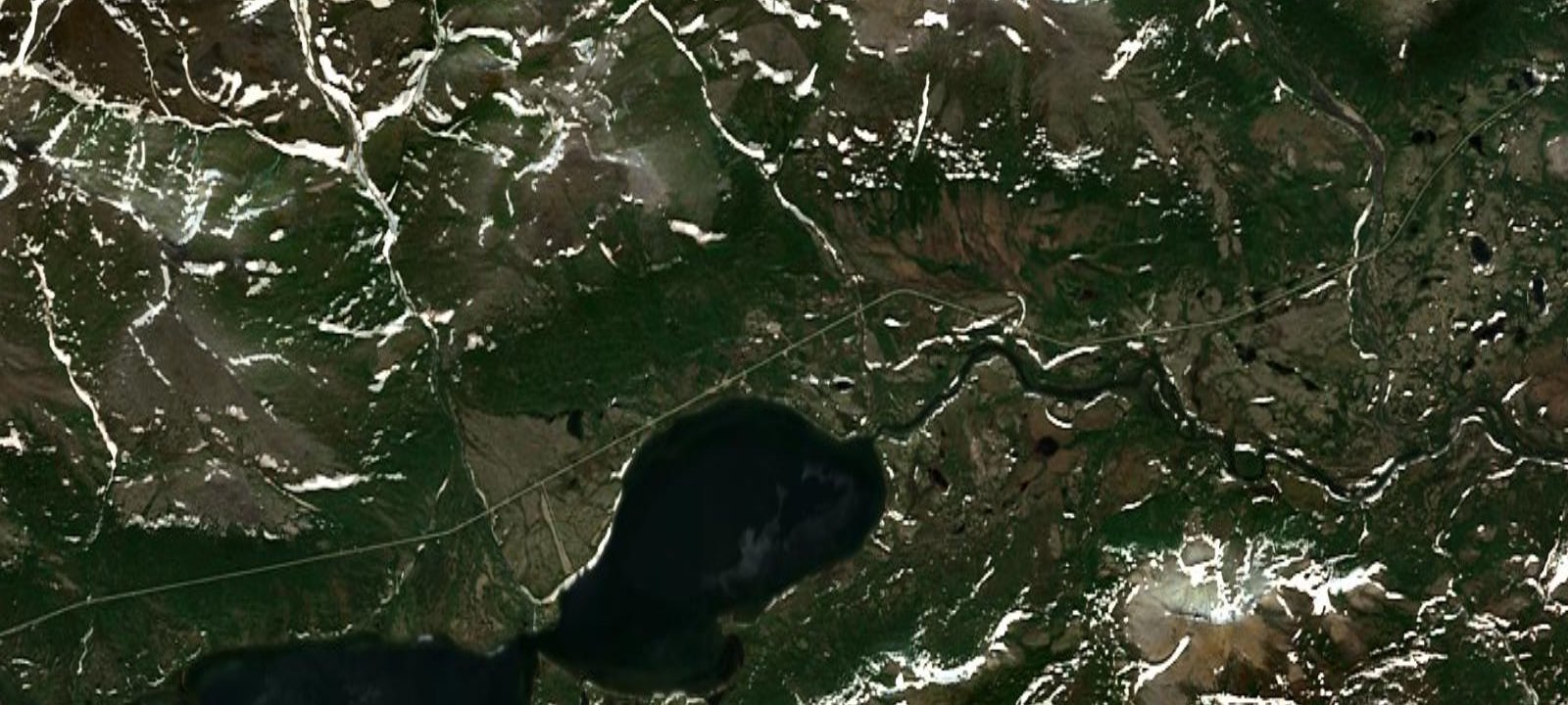 Map of Salmon Lake Campground