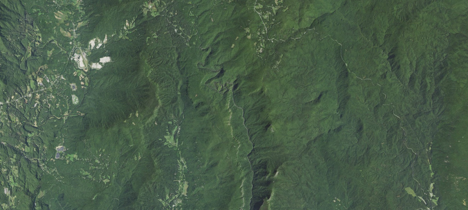 Map of Linville Gorge