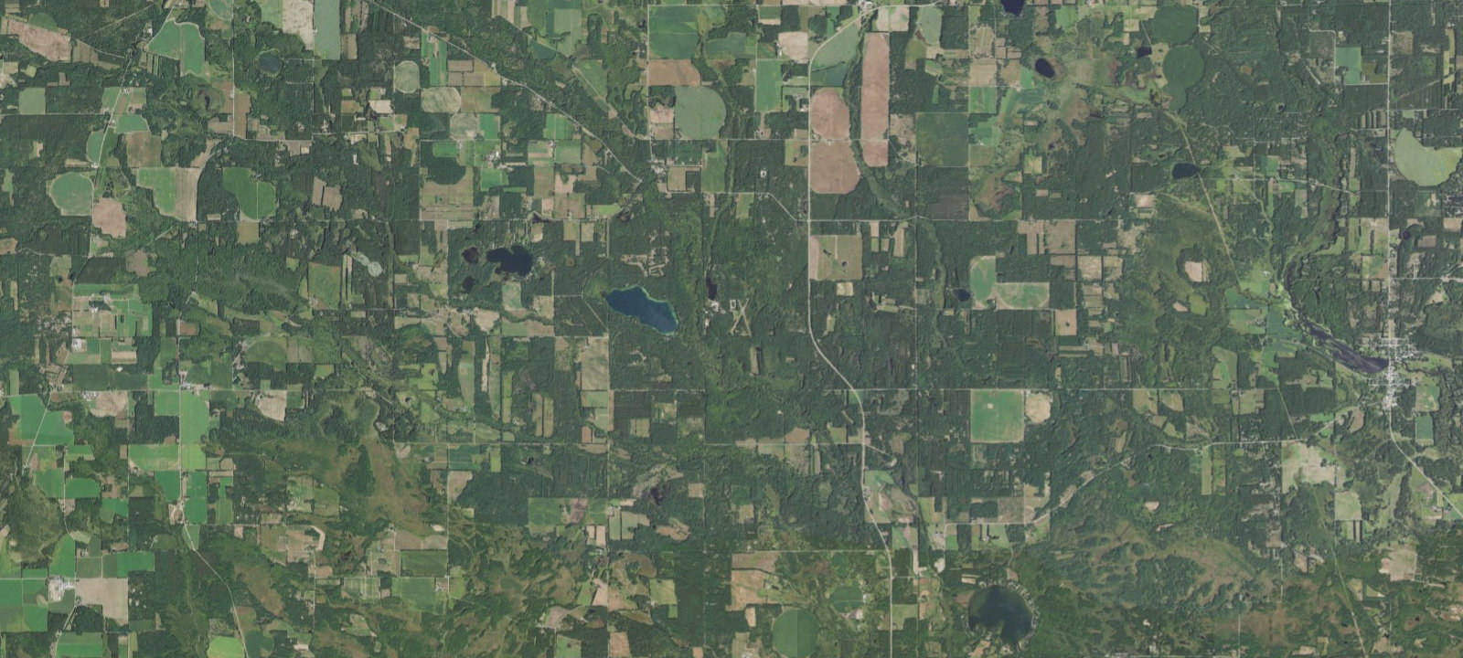 Map of Lake of the Woods Campground