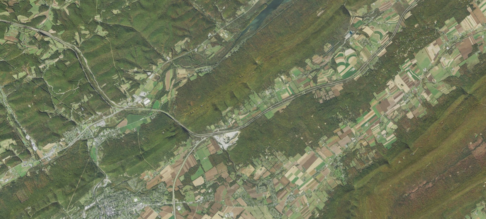 Map of The Bellefonte Campground
