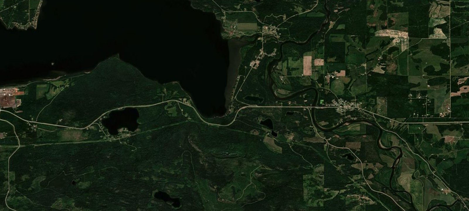 Map of Beaumont Provincial Park Campground