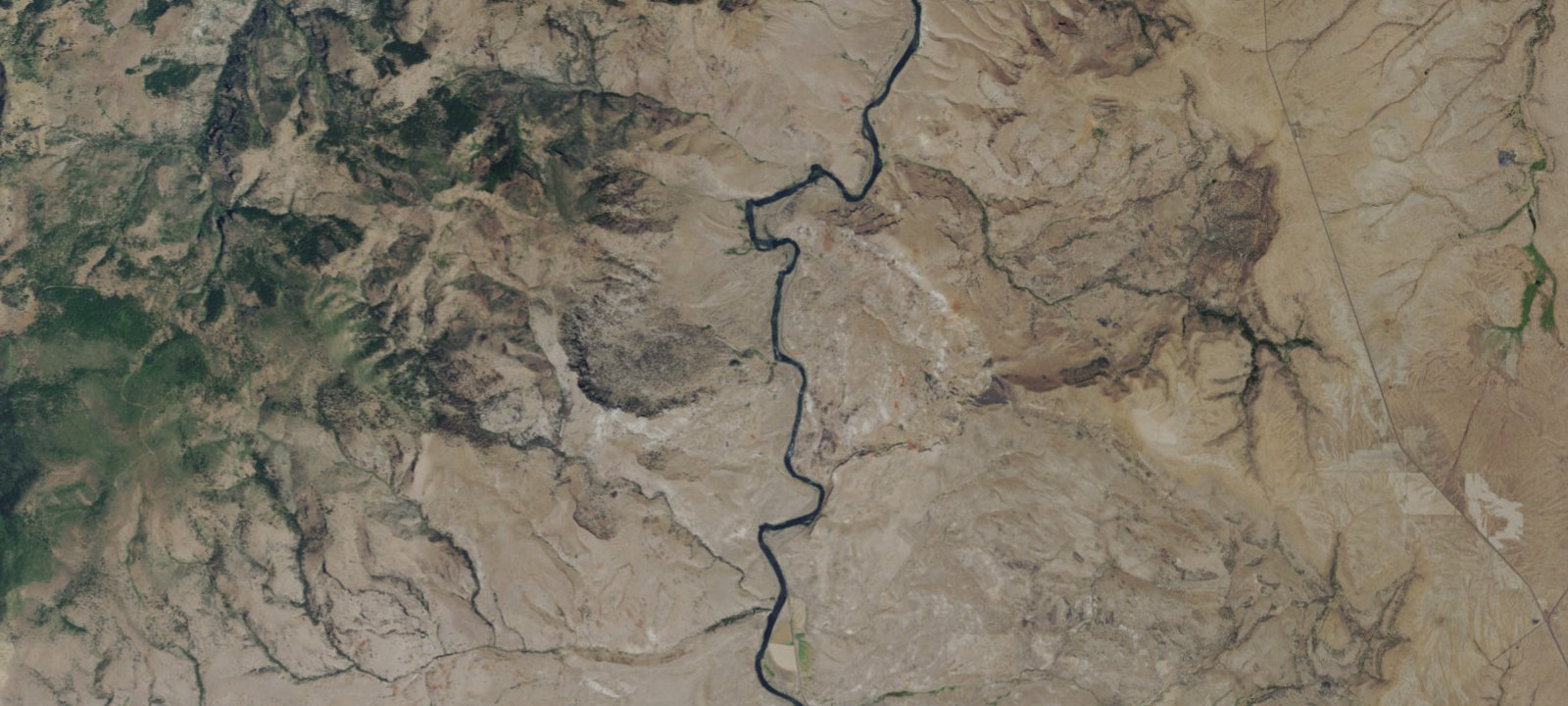 Map of Upper Whitehorse Camp