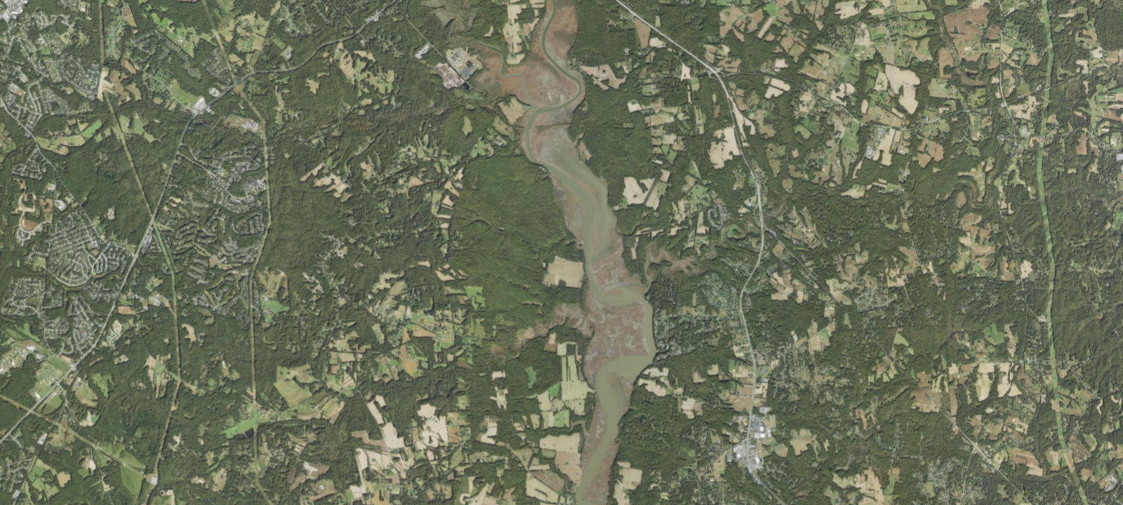 Map of Jug Bay Natural Area Camping
