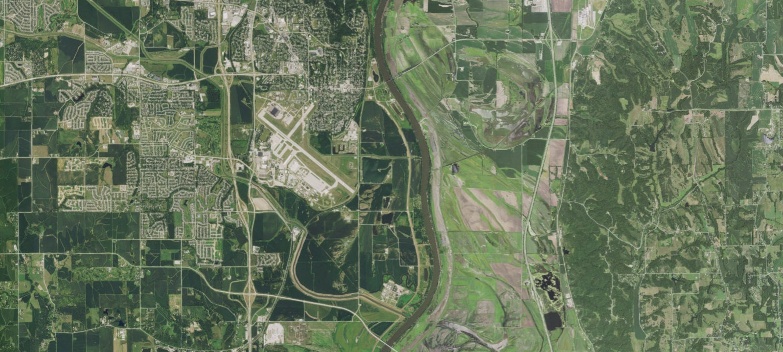 Map of Offutt AFB FamCamp