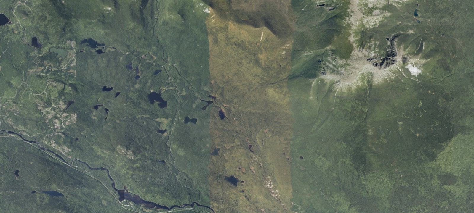 Map of Katahdin Stream Campground