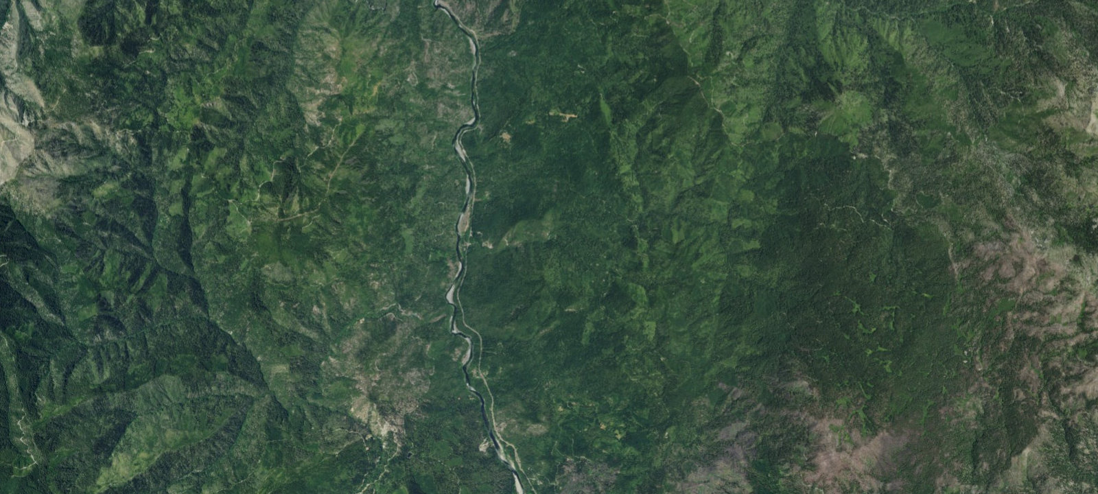 Map of Patrick Creek Camps