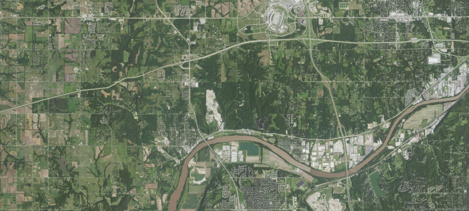 Map of Osage