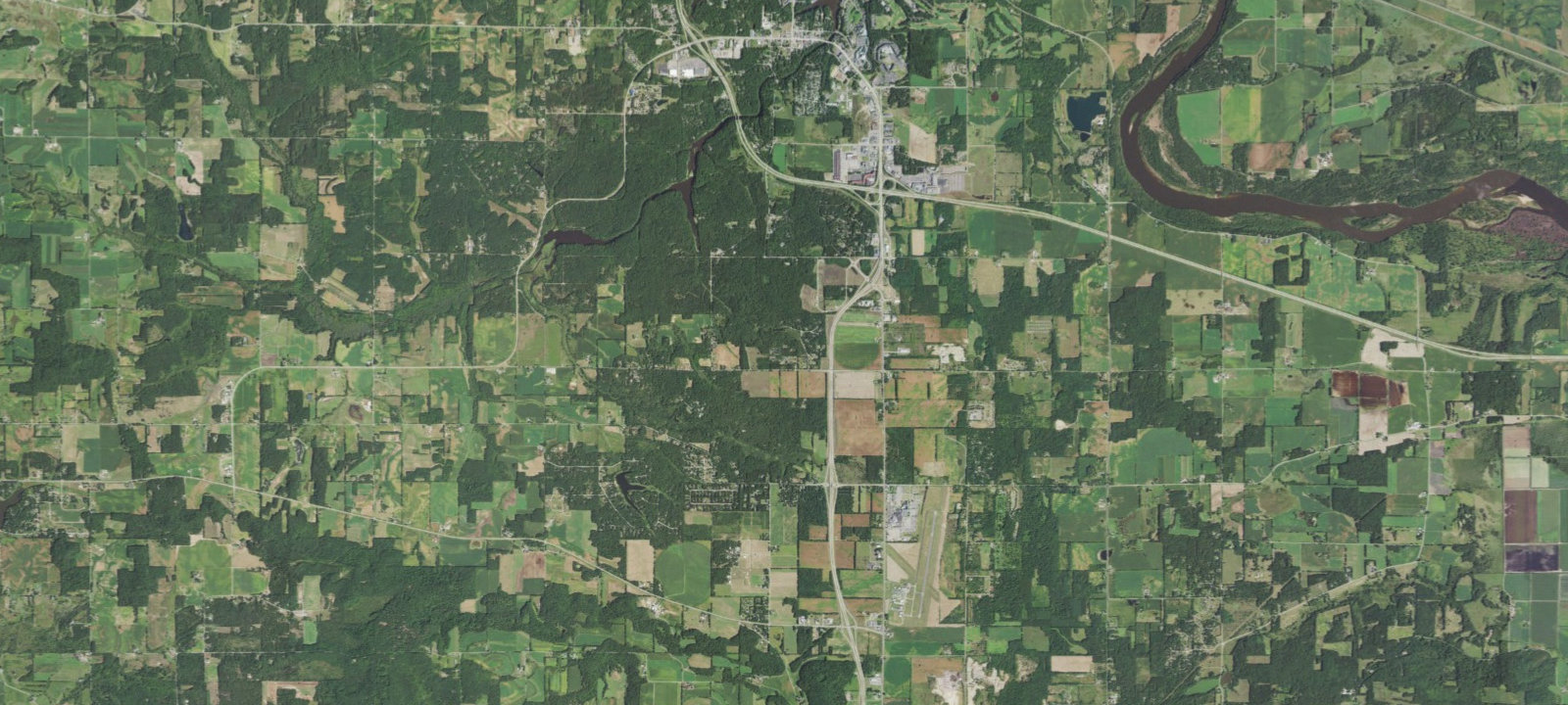 Map of Dell Pines Campground