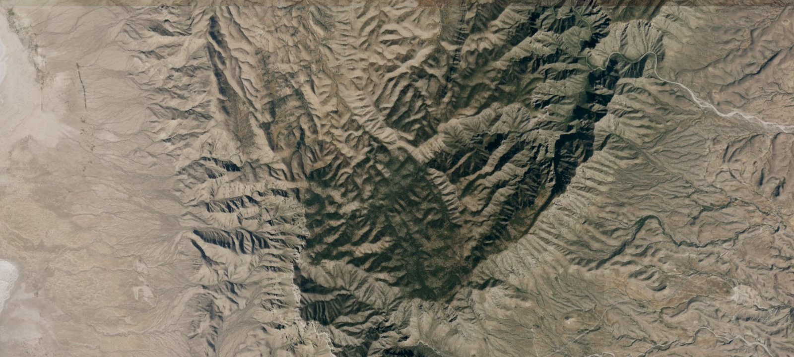Map of Mescalero Wilderness Campground