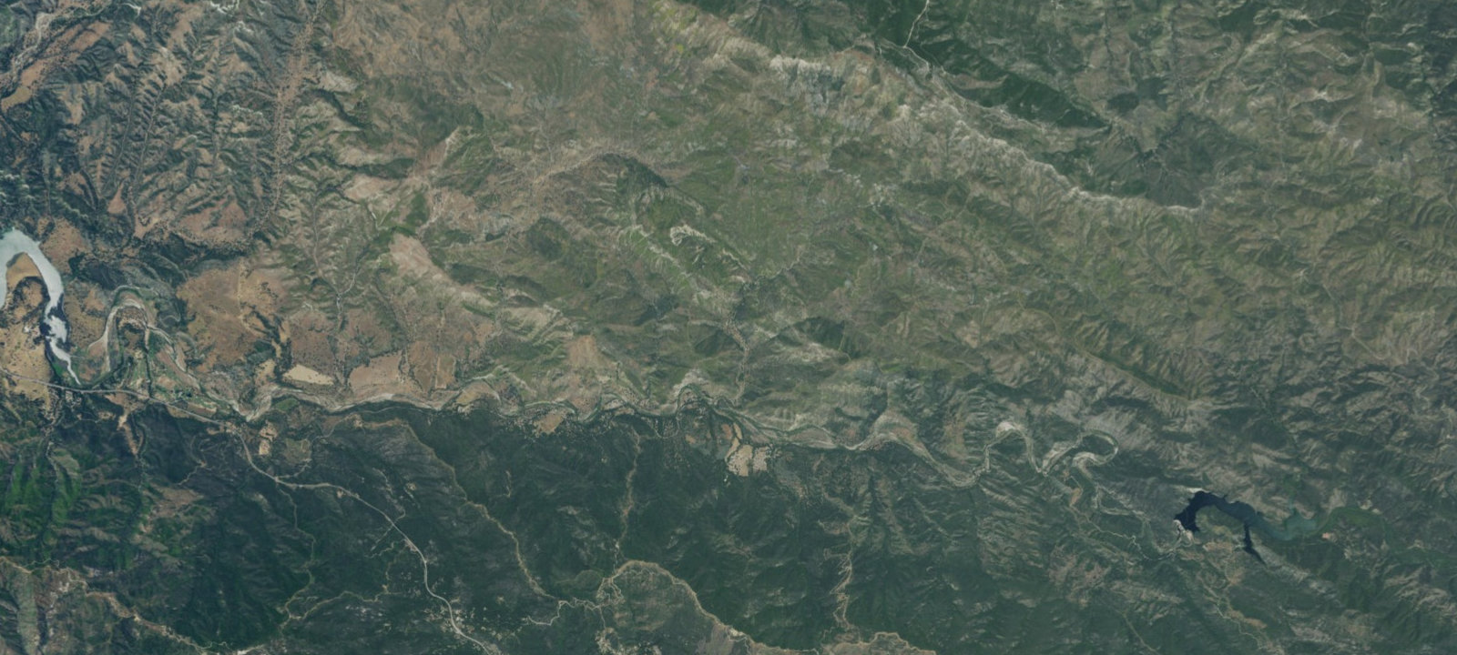 Map of Upper Oso Campground