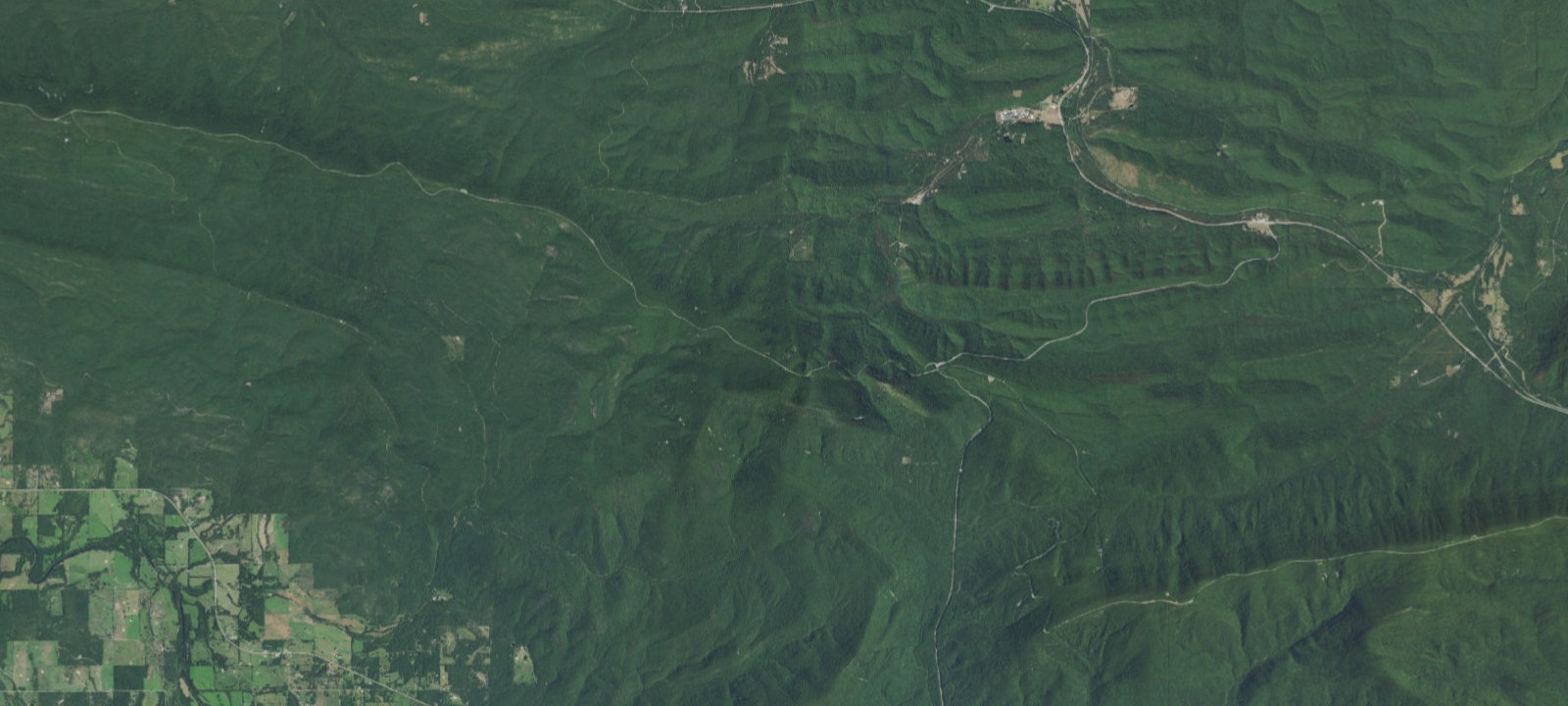 Map of Winding Stair Campground
