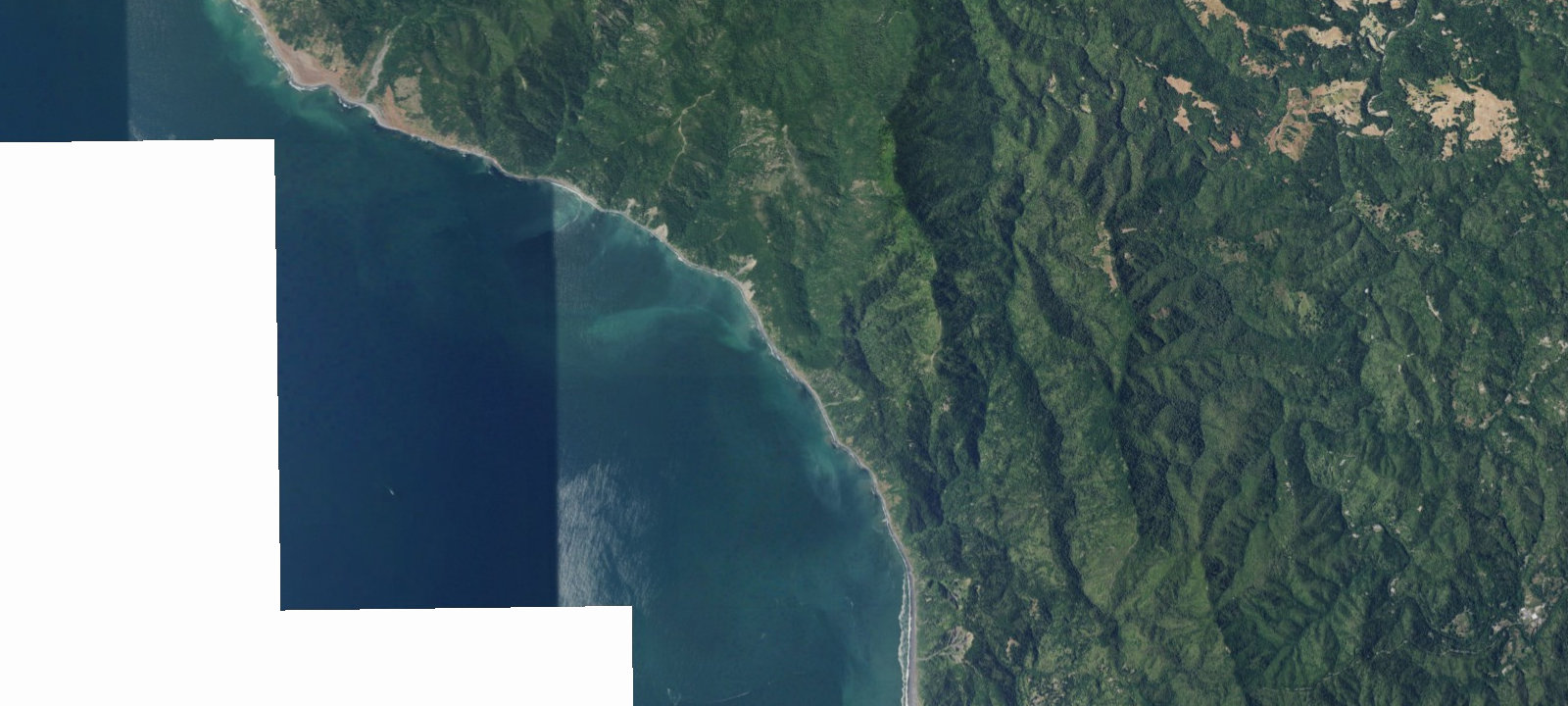 Map of Gitchell Creek