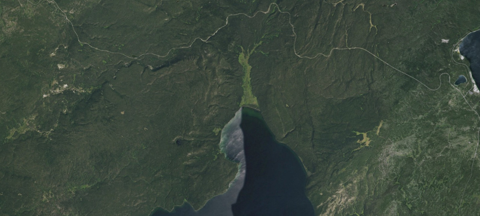 Map of DeLacy Creek