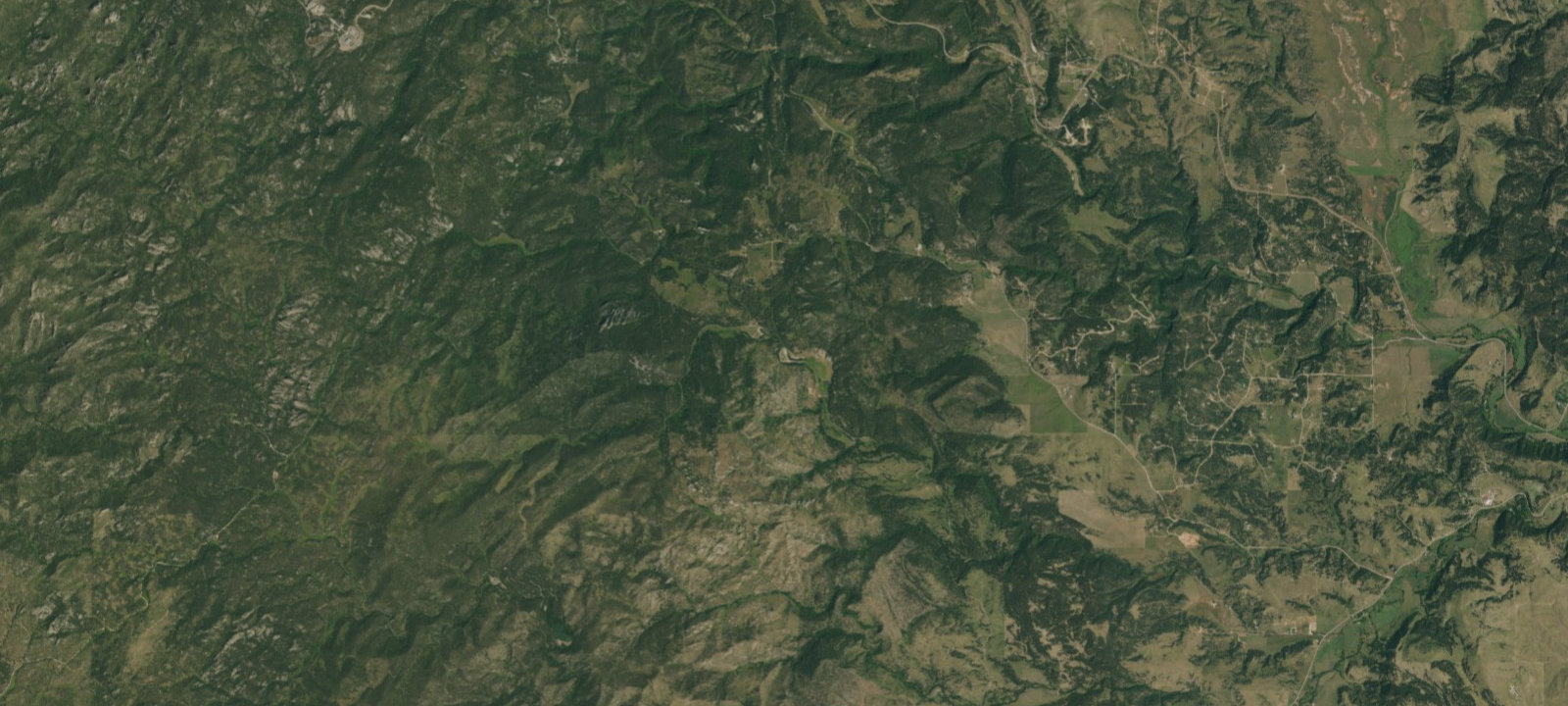 Map of Spokane Creek Cabins & Campground