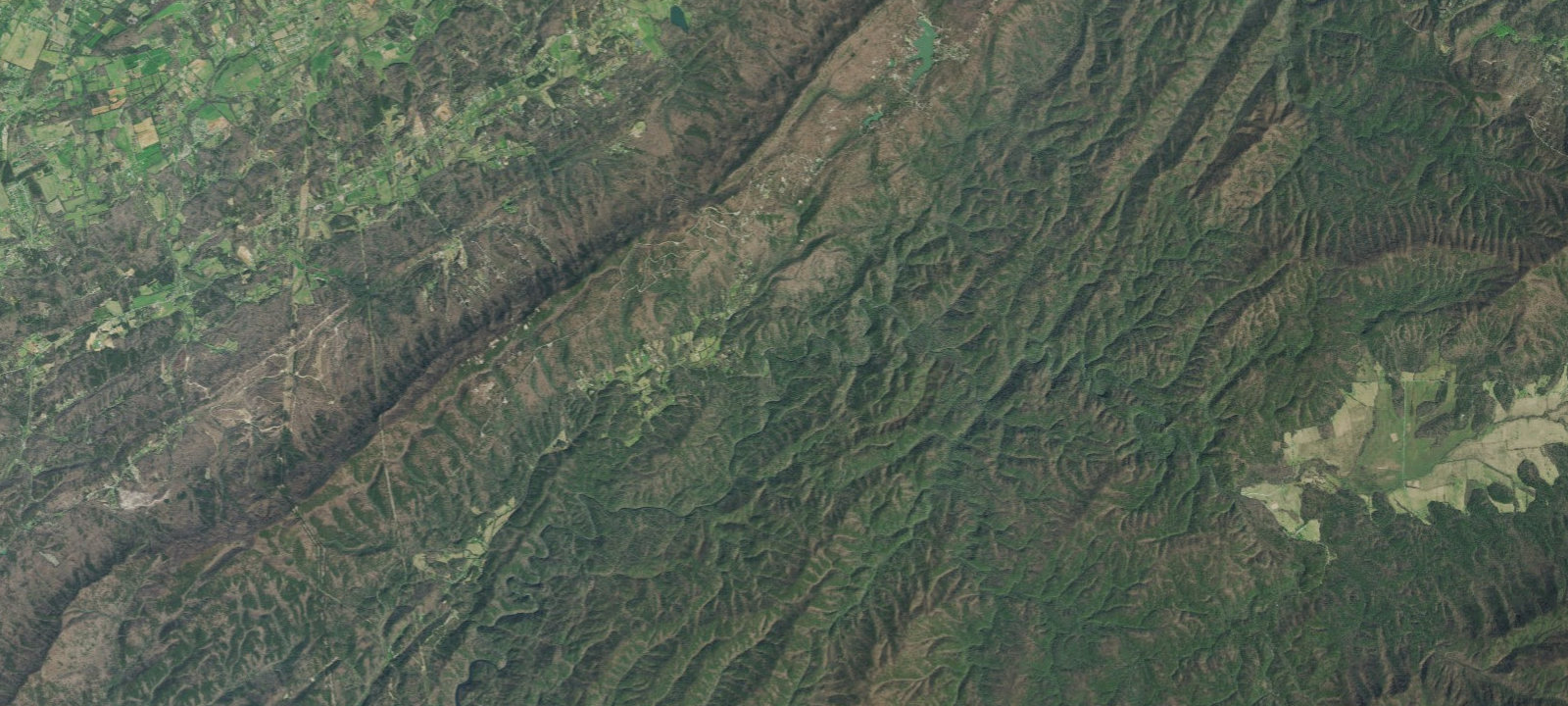 Map of Abrams Creek Campground