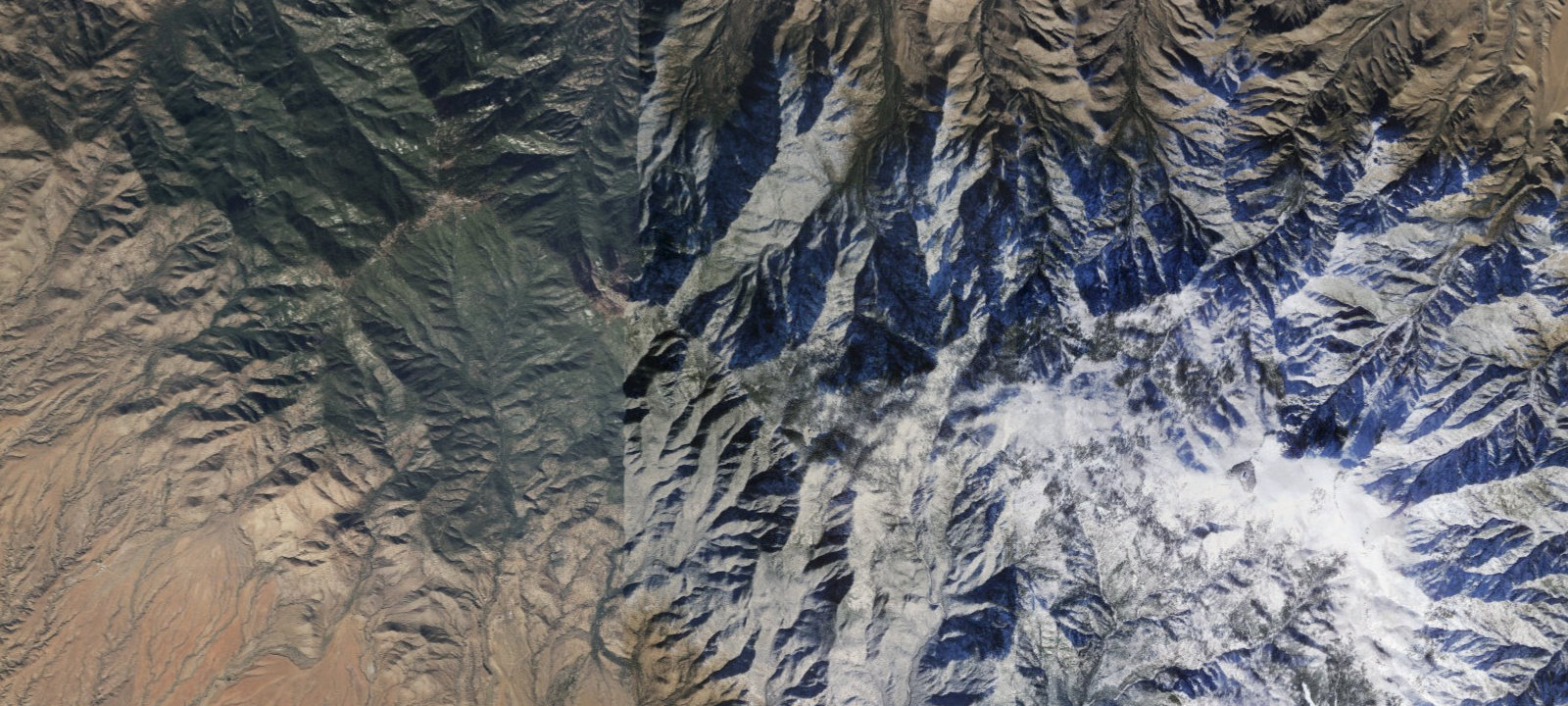 Map of Clark Peak Corrals
