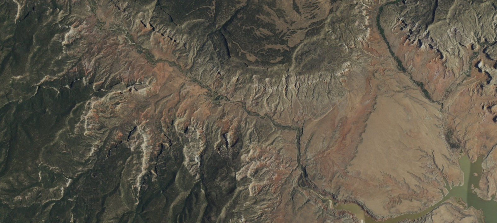 Map of Whirpool Dispersed Camping Area