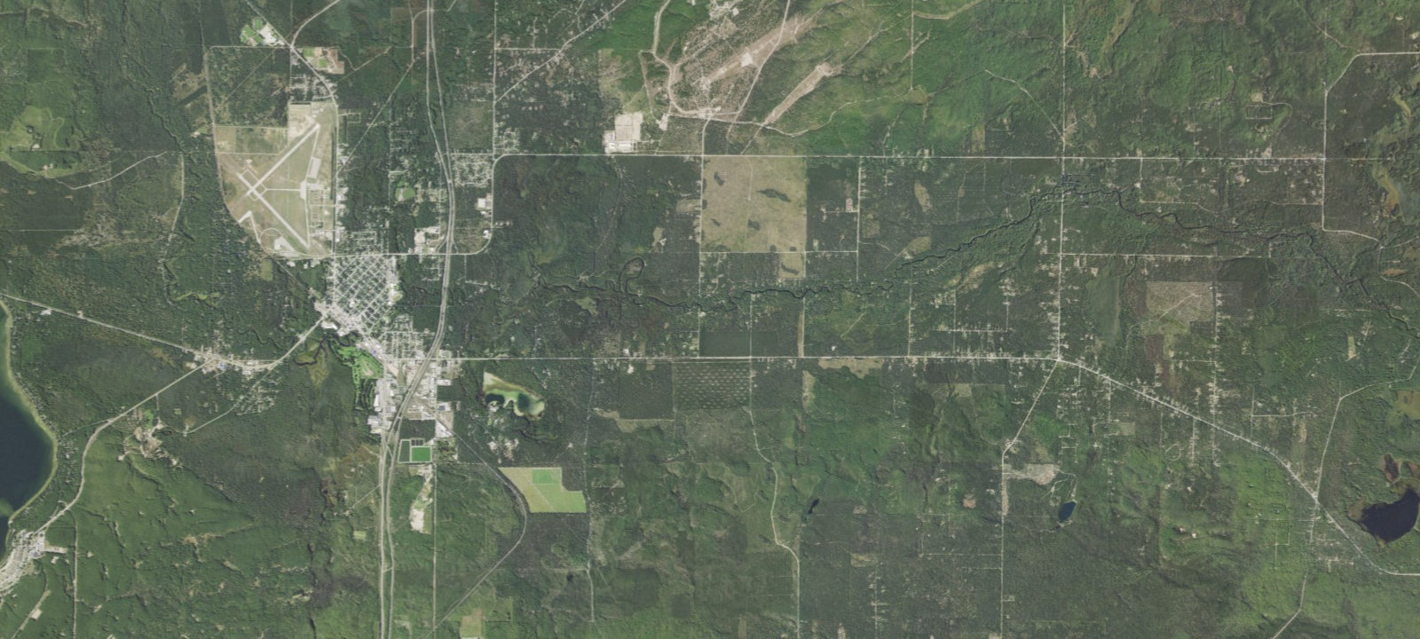 Map of Burton's Landing State Forest Campground