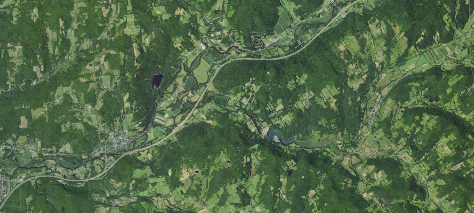 Map of Unadilla / I-88 / Oneonta KOA Journey
