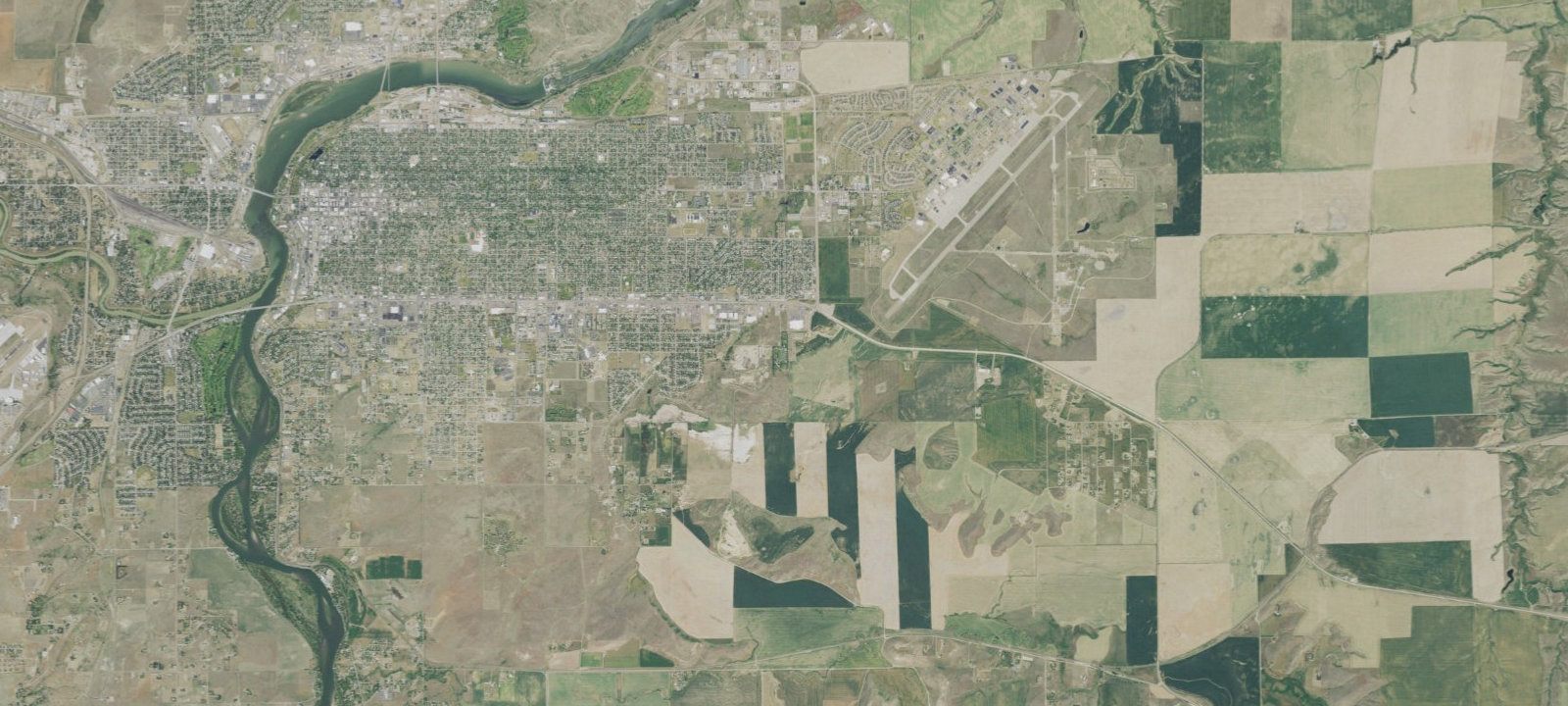 Map of Great Falls KOA Holiday