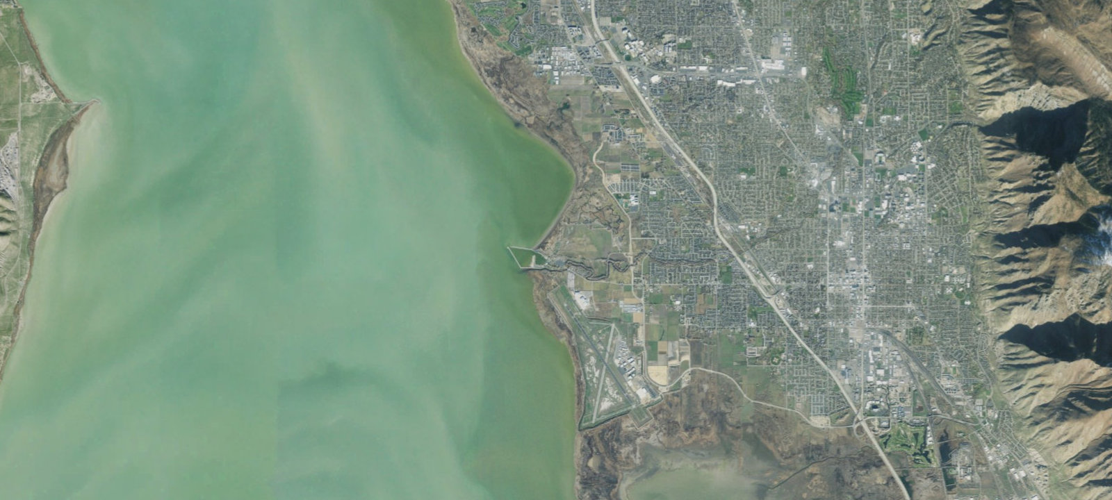 Map of Utah Lake State Park Campground