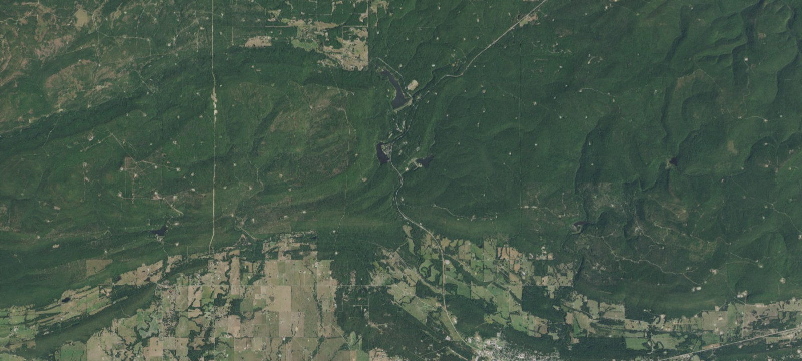 Map of Deep Ford Campground