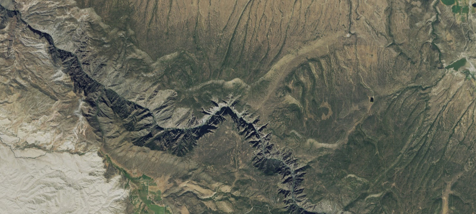 Map of Black Canyon Of The Gunnison North Rim Campground