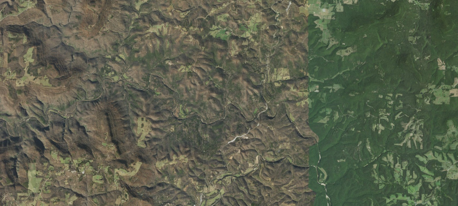 Map of Ozark Campground