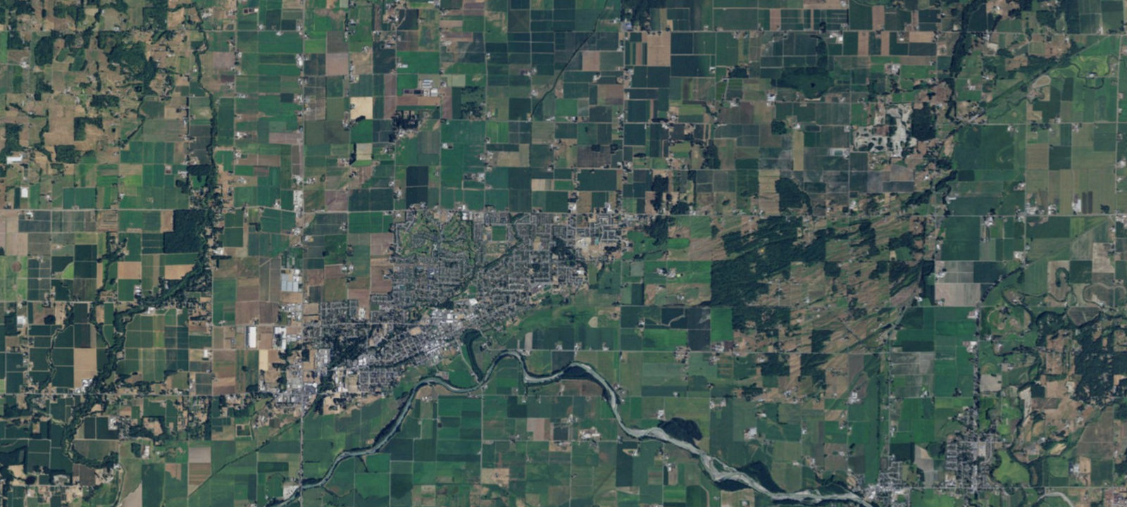 Map of Lynden / Bellingham KOA Journey