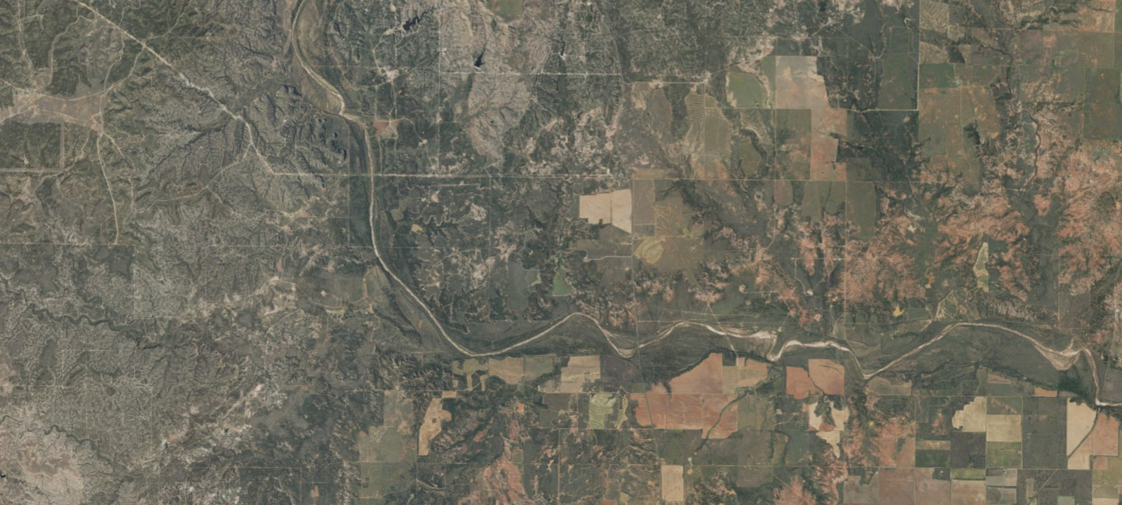 Map of Kiowa Camping Area