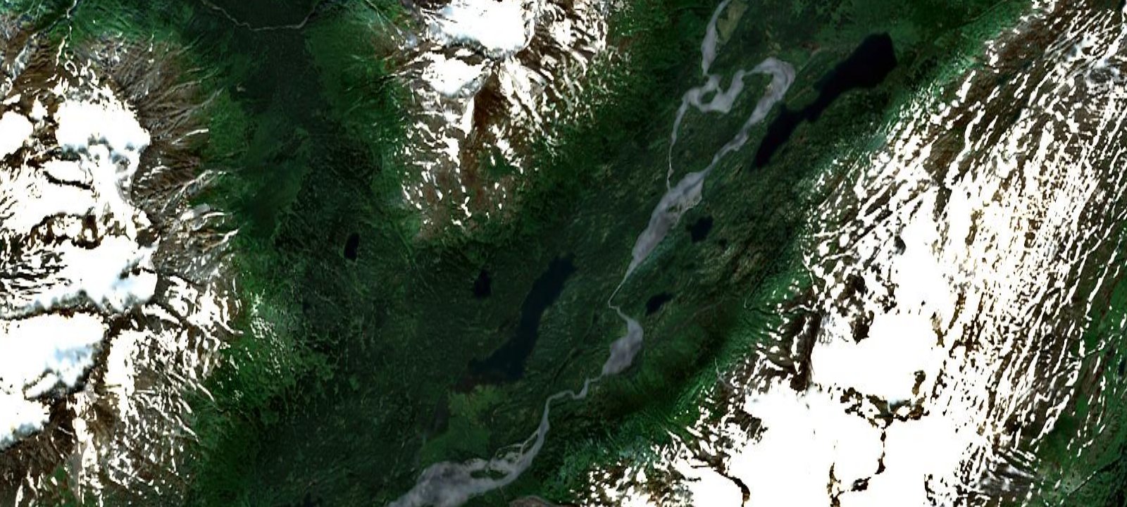 Map of Lower Paradise Lake Cabin