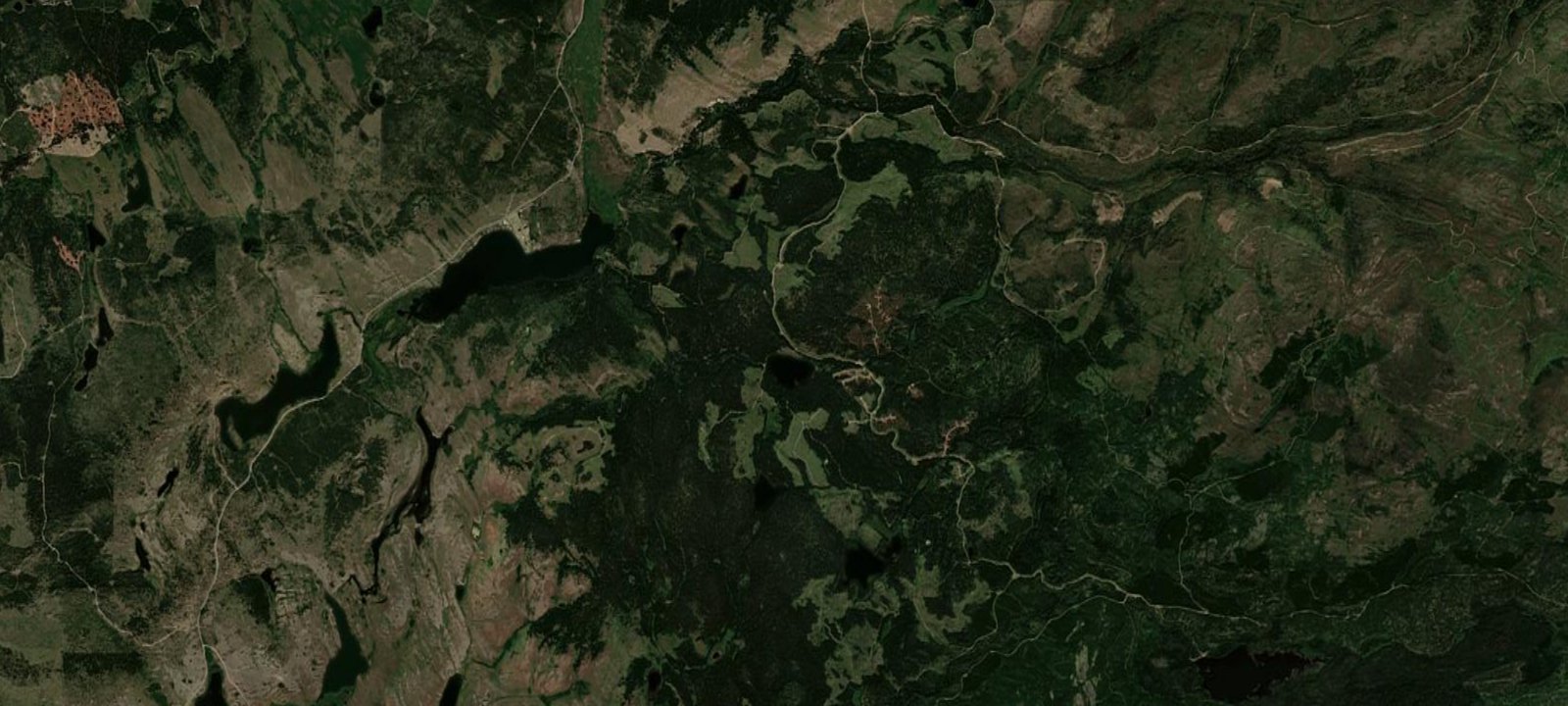 Map of Beautiful Lake Recreation Site