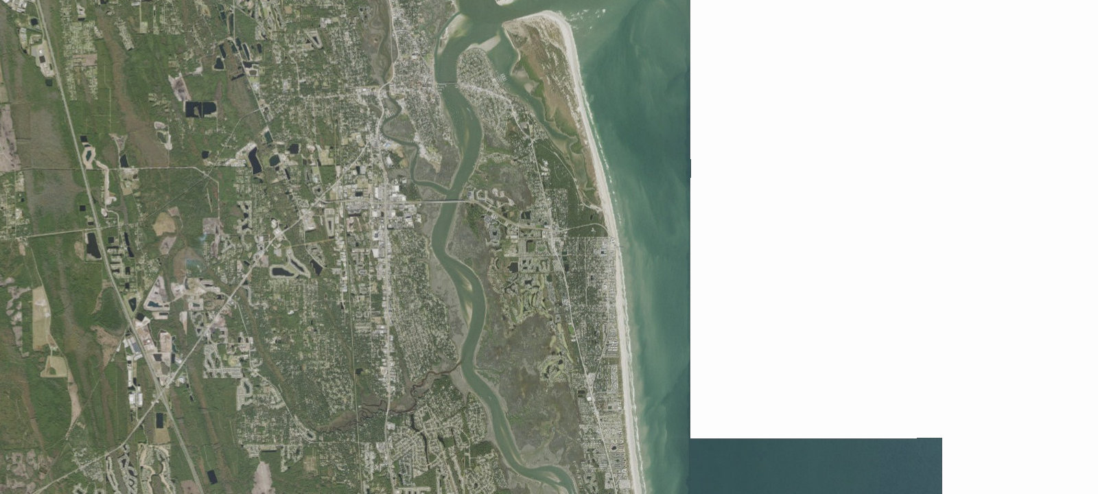 Map of St. Augustine Beach KOA Holiday