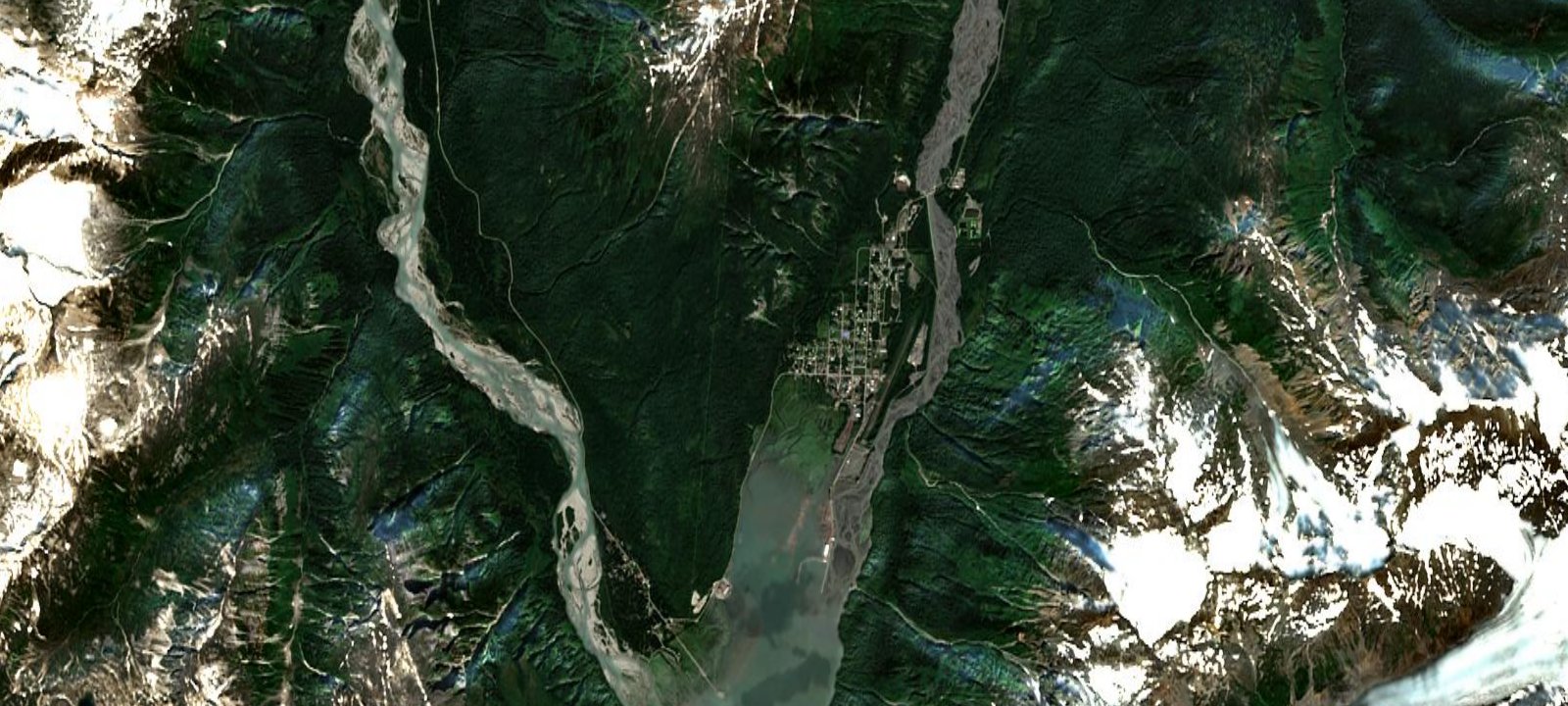 Map of Rainey Creek Campground