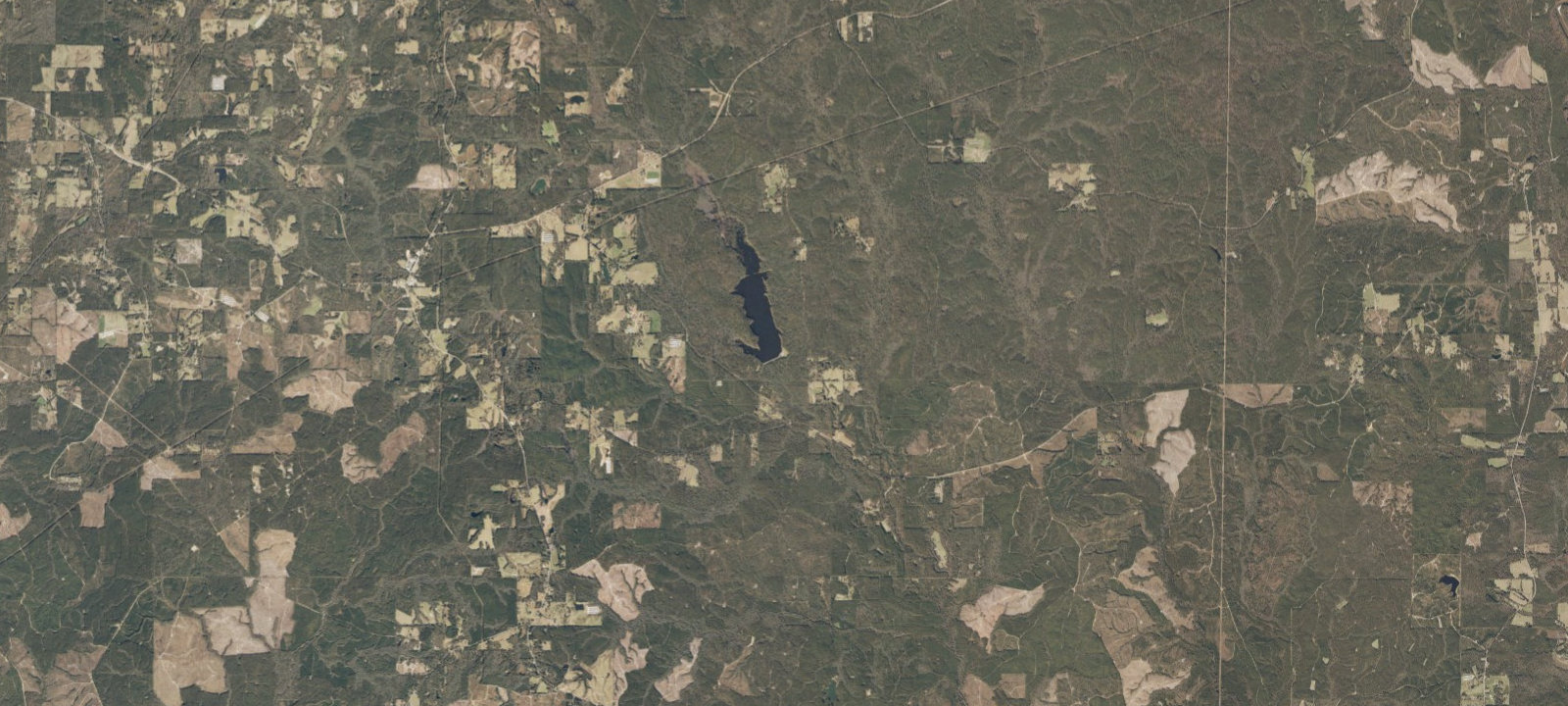 Map of Turkey Fork Recreation Area