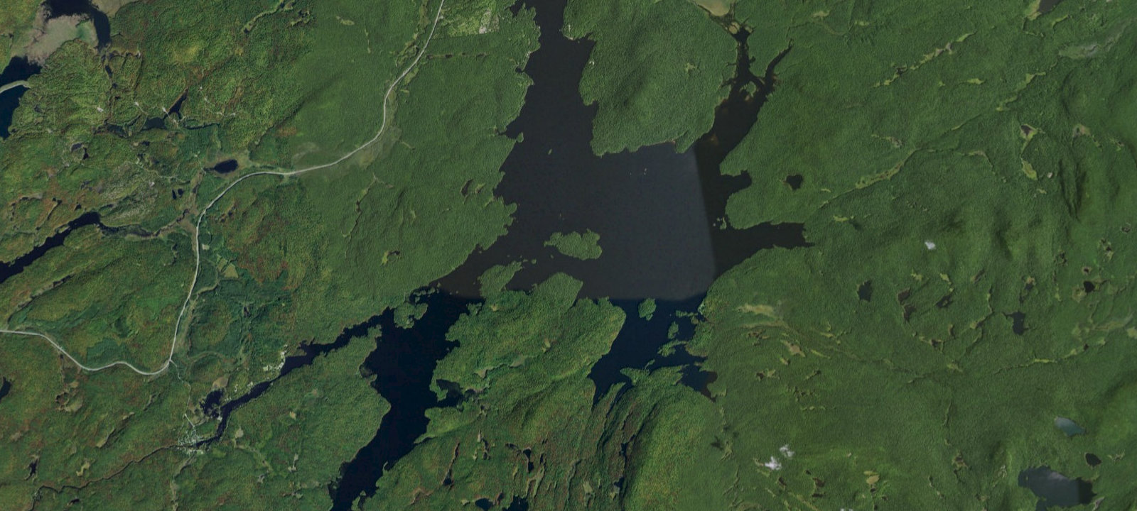 Map of Cranberry Lake Campground Site 23