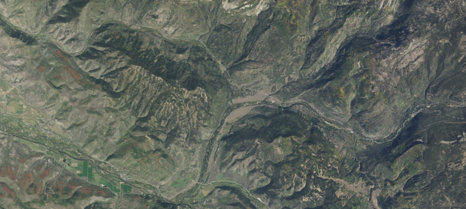 Map of Lower Provo River Campground