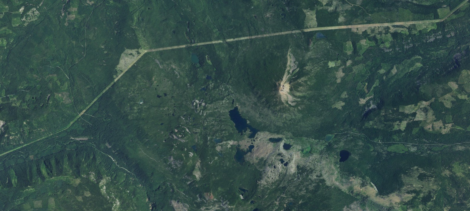 Map of Olallie Lake Guard Station Cabin