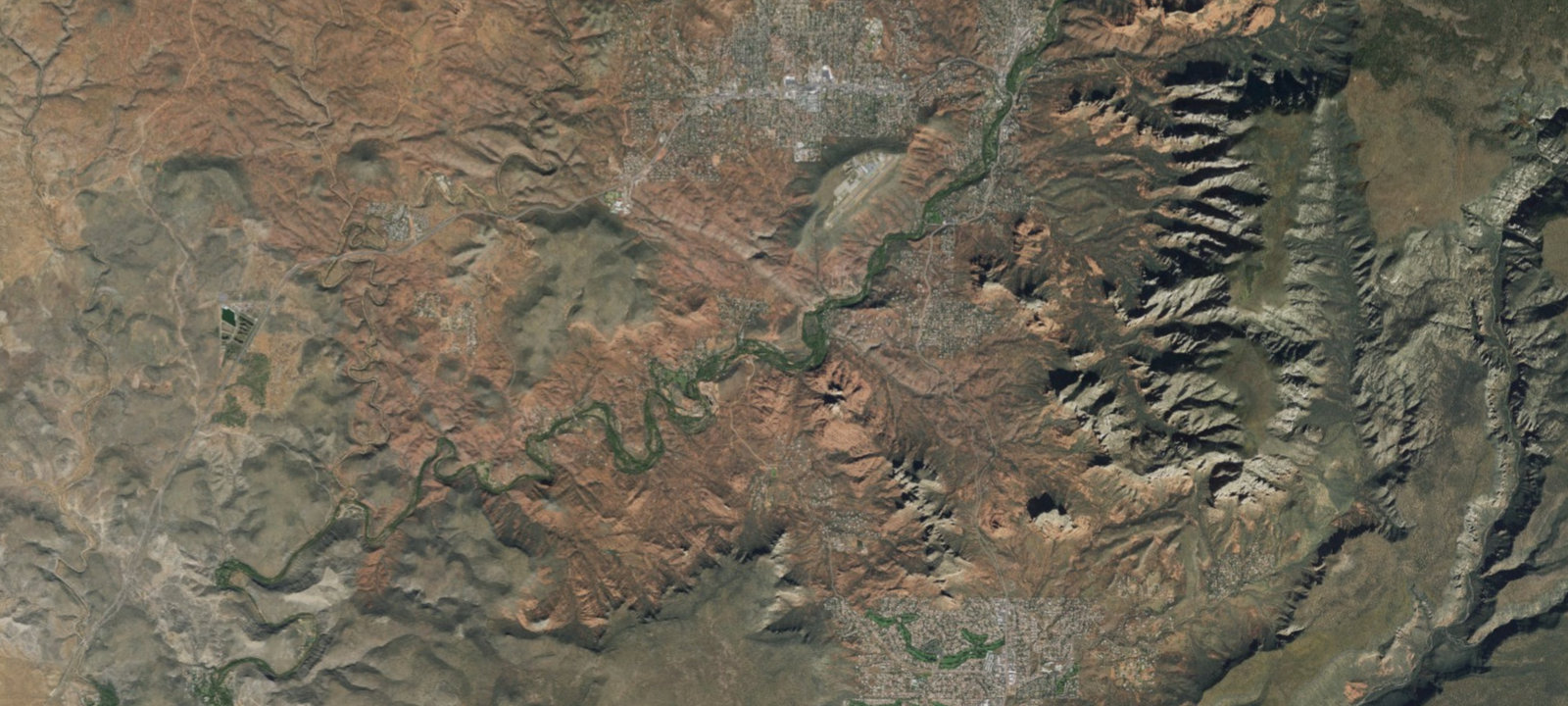 Map of Crescent Moon Ranch Cabin