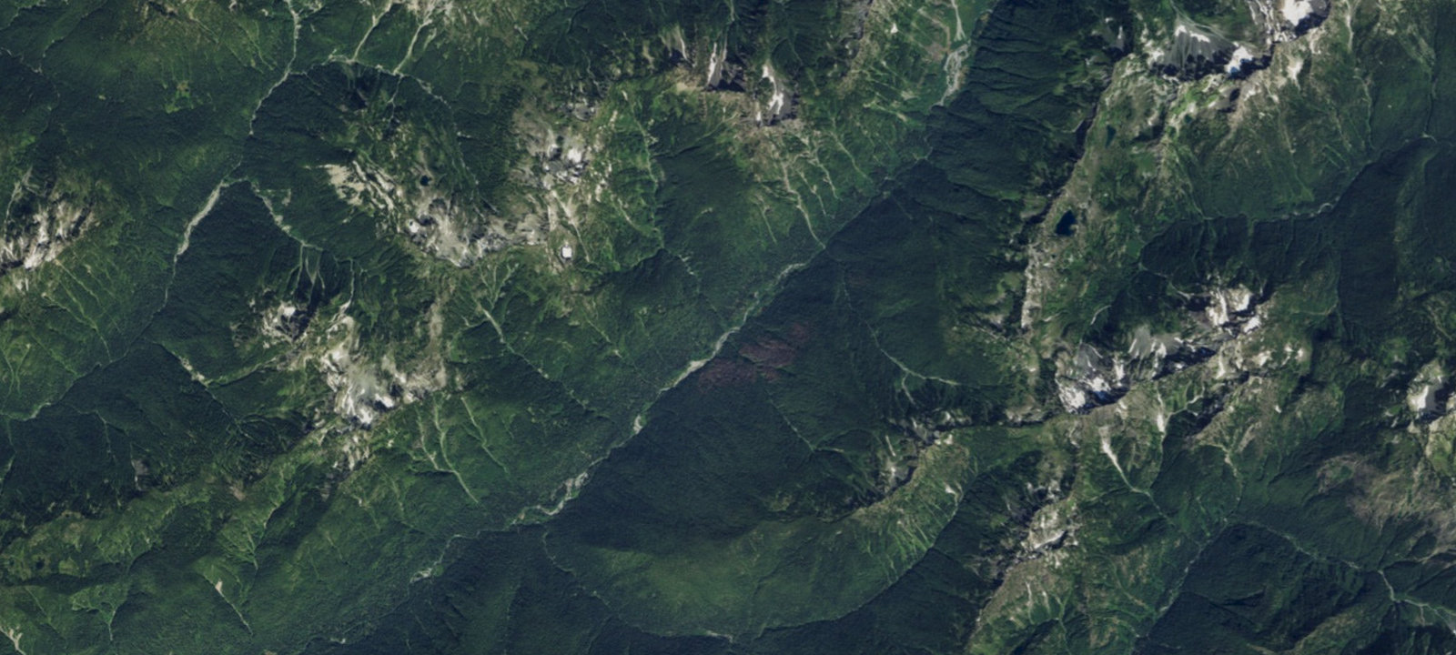 Map of Pyrites Creek Camp