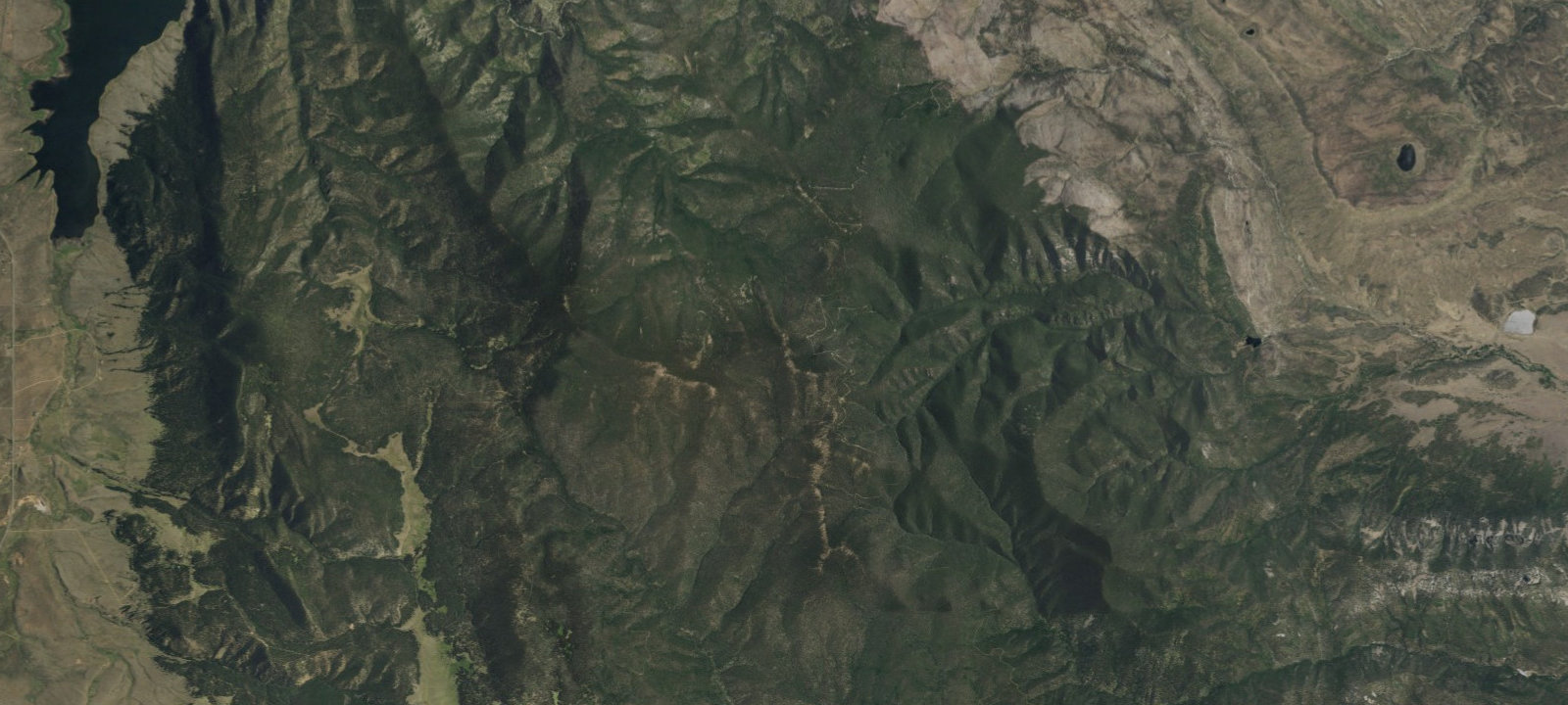 Map of Comanche Peak Camp