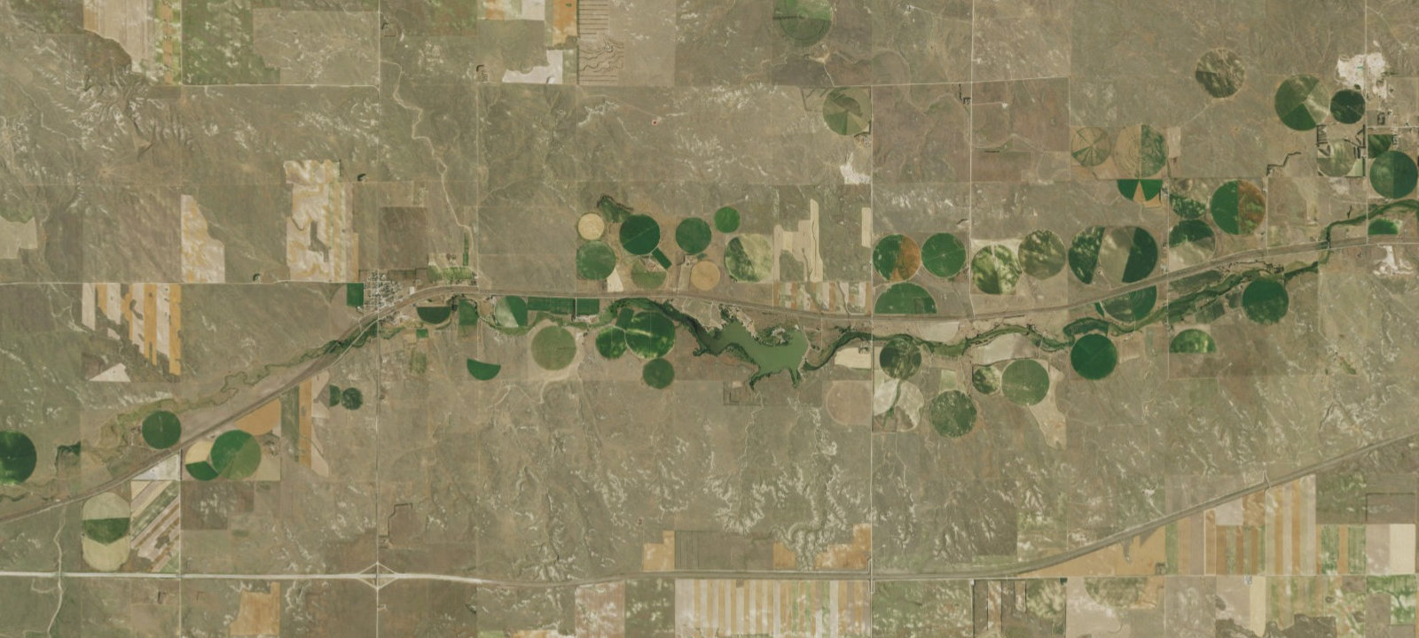 Map of Oliver Reservoir State Recreation Area
