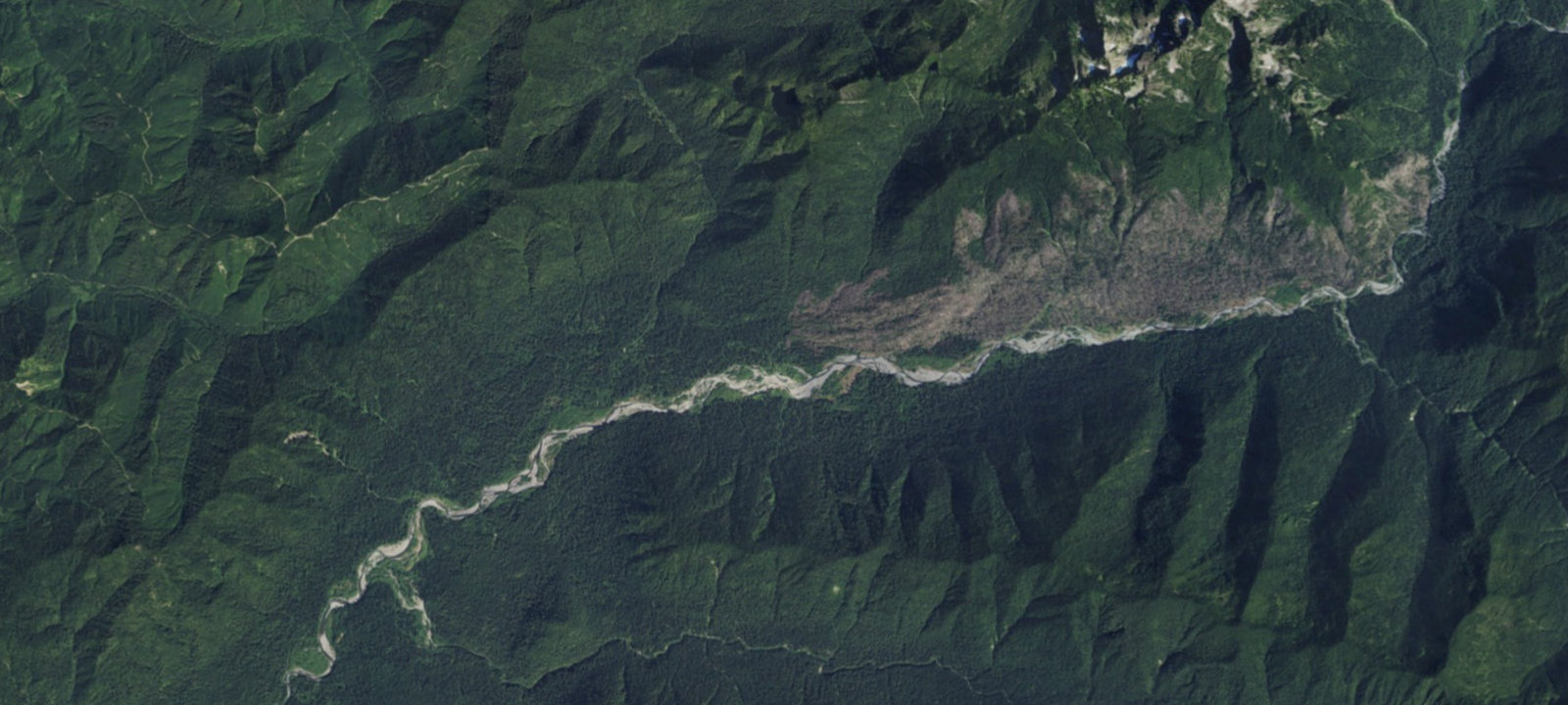 Map of Bob Creek