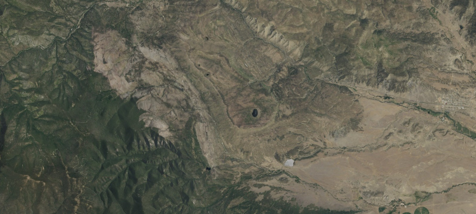 Map of Lost Gap Camp